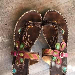 SANDALS, Brand L’ARTISTE, spring step